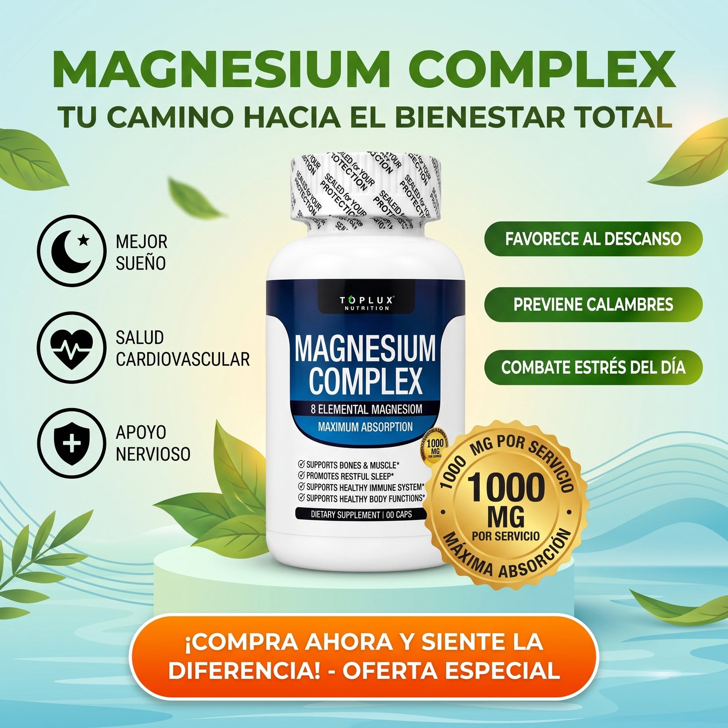 MAGNESIUM COMPLEX X 90 CAPS