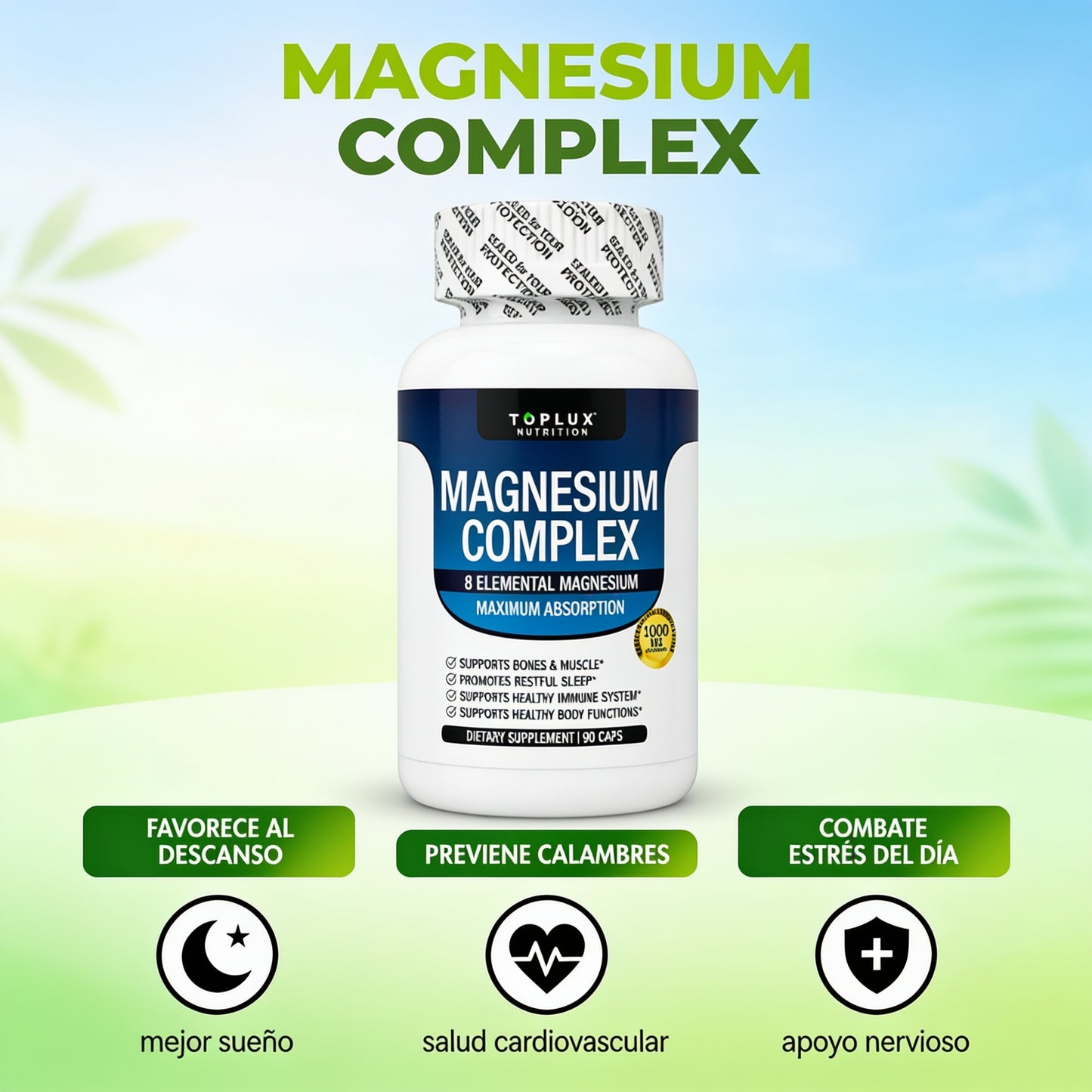 MAGNESIUM COMPLEX X 90 CAPS